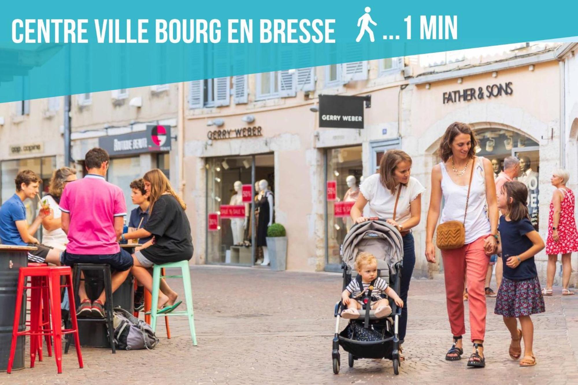 L'Escale - Topdestination-Bourg - Centre Ville - Classe 3 Etoiles Luaran gambar